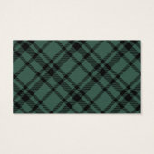 Notre nouvelle carte d'adresse Hunter Green Plaid  (Dos)