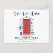 Notre nouvelle carte postale de porte avant couleu (Devant)