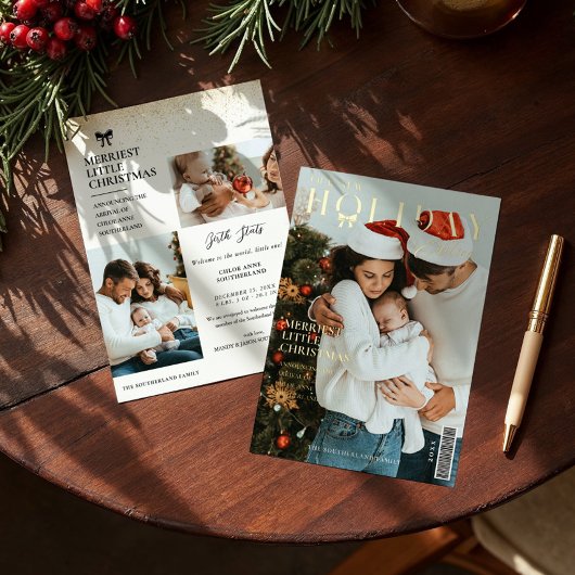 Notre nouvelle édition de vacances Baby Faire-part