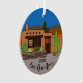 Notre nouvelle maison Adobe Année personnalisée (devant)