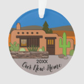 Notre nouvelle maison Adobe Année personnalisée (devant)