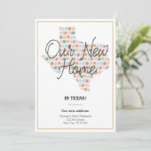 Notre nouvelle maison - Texas Moving Carte pour no (Debout devant)