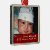 Notre ornement d'adoption de joie (Droite)