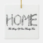 Notre ornement d'aigle de Noël E9 ton clair (Dos)