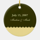 Notre ornement de mariage (Dos)