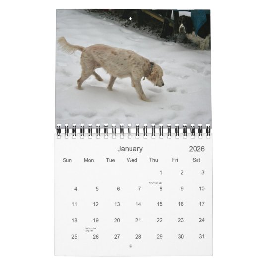 Notre Pack Calendrier 2012, Petit (Jan 2026)