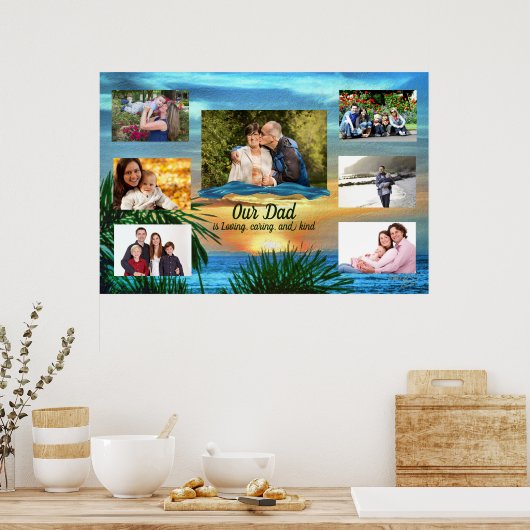 Notre Papa 1557 Impression d'art (Cuisine)