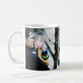 Notre Papa Rocks Photo Mug (Gauche)