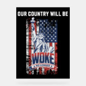 Notre pays ne se réveillera plus Pro Trump 2025 (Recto)