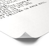 Notre Père, Affiche de prière du Seigneur (Coin)