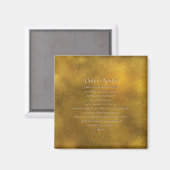 Notre Père Dans Le Magnet Latin (Recto/Verso)