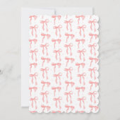 Notre petit Baby shower Saint-Valentin Invitation (Dos)