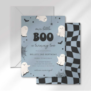 Notre petit Boo fête ses deux ans - Invitation