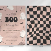 Notre petit Boo fête ses deux ans - Invitation