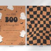 Notre petit Boo fête ses deux ans - Invitation