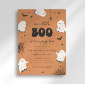 Notre petit Boo fête ses deux ans - Invitation