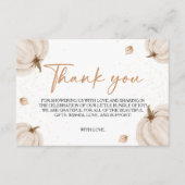 Notre petit Carte de remerciements Baby shower Cit (Devant)