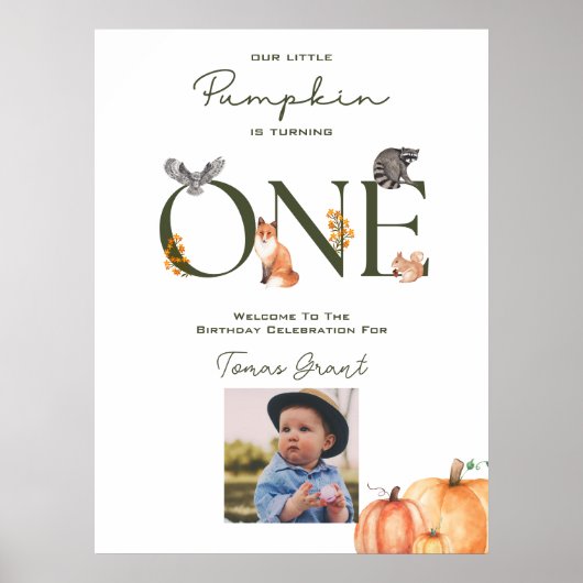 Notre petit Citrouille Poster d'accueil pour le pr (Devant)