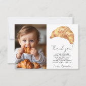 Notre petit croissant 1er anniversaire Merci (Devant)