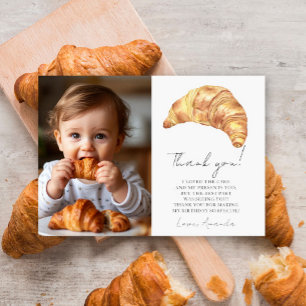 Notre Petit Croissant 1er Anniversaire Merci