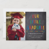 NOTRE PETIT DIPLÔMÉ | PHOTO GRAD PARTY INVITATION (Devant)