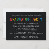 NOTRE PETIT DIPLÔMÉ | PHOTO GRAD PARTY INVITATION (Dos)