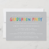 NOTRE PETIT DIPLÔMÉ | PHOTO GRAD PARTY INVITATION (Dos)