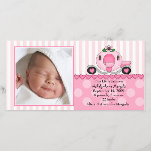 Notre petit faire-part de naissance de princesse