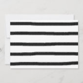 Notre petit Faire-part de naissance noir doux Citr (Dos)