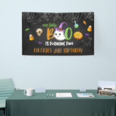 Notre petit garçon va tourner deux bannières d'ann (Salon professionnel)