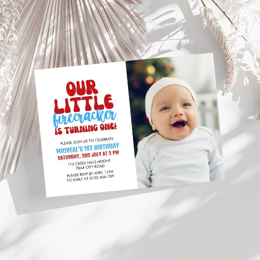 Notre petit pétard tourne une invitation