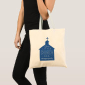 Notre petit sac de l'église, le fourre-tout de l'e (Devant (produit))