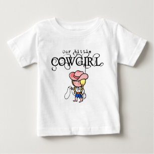 Notre petit T-shirt de cow-girl pour des