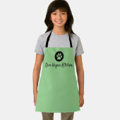 Notre petit tablier vert Vegan Kitchen (Insitu)