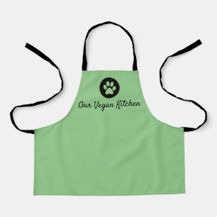 Notre petit tablier vert Vegan Kitchen