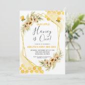 Notre petite abeille de miel 1er invitation annive (Debout devant)