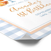 Notre petite Affiche de bienvenue Cutie Pie One 1s (Coin)