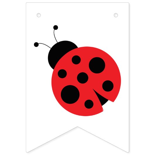 Notre petite bannière de bug, bannière de ladybug, (Premier drapeau)