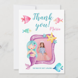 Notre petite carte de remerciement d'anniversaire