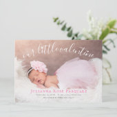 Notre petite carte Faire-part de naissance Valenti (Debout devant)