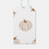 Notre petite citrouille anniversaire étiquette de  (Dos)