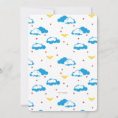 Notre Petite Femme Merveilleuse Filles Invitation  (Dos)