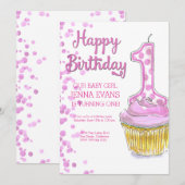 Notre petite fille fait une invitation (Devant / Derrière)