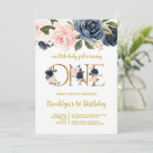 Notre petite fille va lancer une invitation (Debout devant)