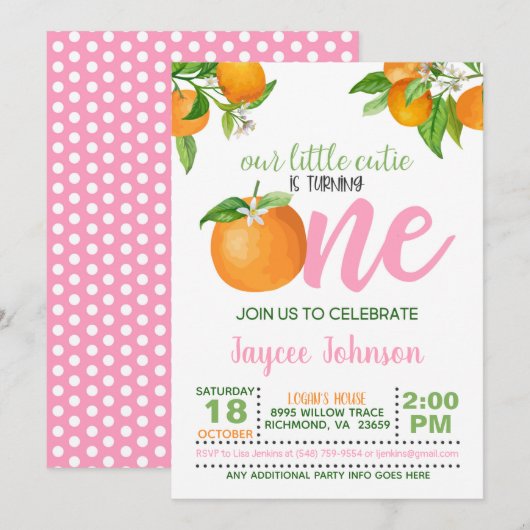 Notre petite histoire tourne une invitation - PD (Devant / Derrière)