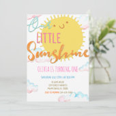 Notre Petite Invitation Anniversaire Sunshine (Debout devant)