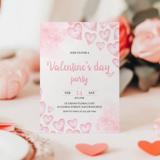 Notre petite invitation Baby shower amoureuse