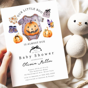 Notre Petite Invitation Baby shower Boo