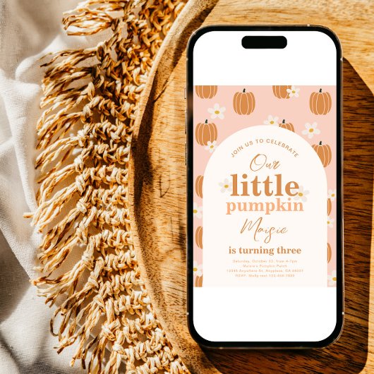 Notre Petite Invitation Citrouille