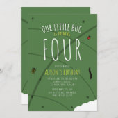 Notre Petite Invitation D'Anniversaire (Devant / Derrière)